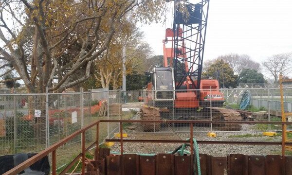 Shaft Construction at Bill McKinley Park
